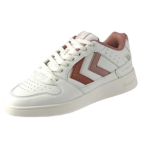 hummel St. Power Play WMNS Damen Athleisure Sneaker White/Rose Dust von hummel