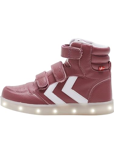 hummel Stadil Flash Unisex Kinder Athleisure Sneaker High Mit Klettverschluss von hummel