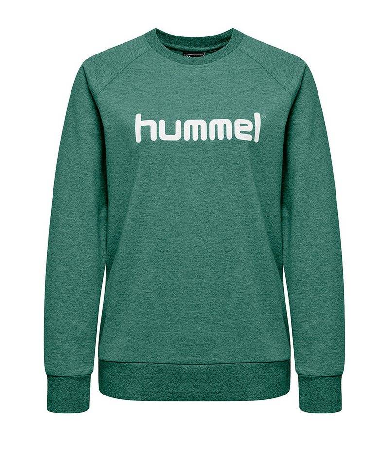 hummel Sweater Hummel Cotton Logo Sweatshirt Damen Langarm-Shirts von hummel