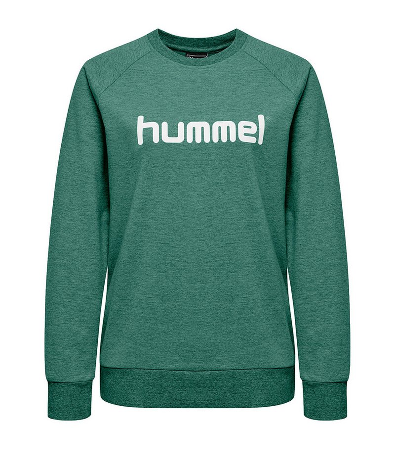 hummel Sweater Cotton Logo Sweatshirt Damen von hummel