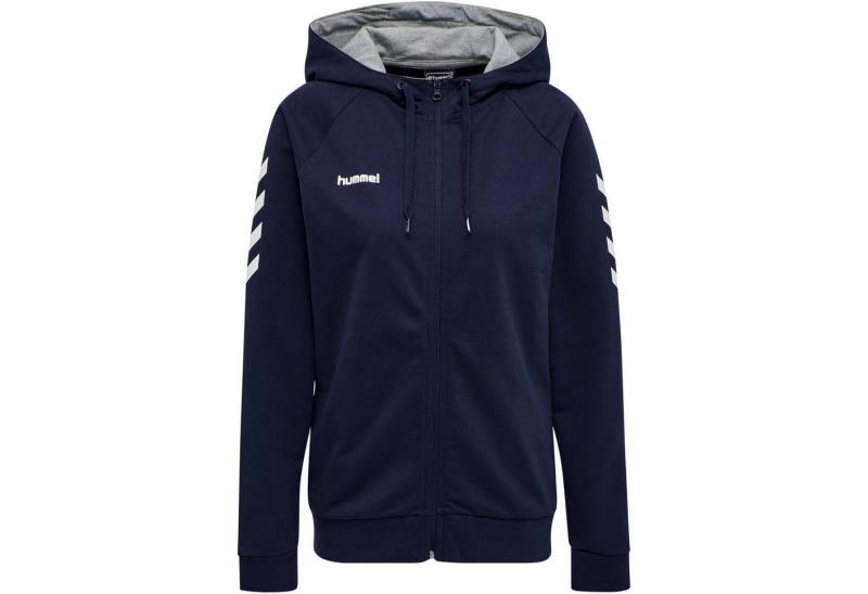 hummel Sweatjacke Hummel Damen Sweatjacke Go Cotton Zip Hoodie Woman 204232 von hummel
