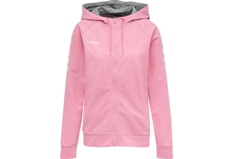 hummel Sweatjacke Hummel Damen Sweatjacke Go Cotton Zip Hoodie Woman 204232 von hummel