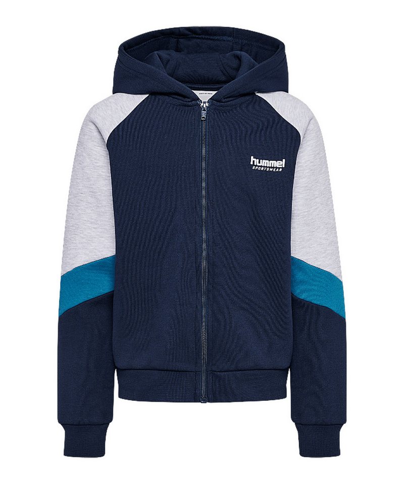 hummel Sweatjacke Hummel Loose Blocked Kapuzenjacke Kids Baumwolle von hummel