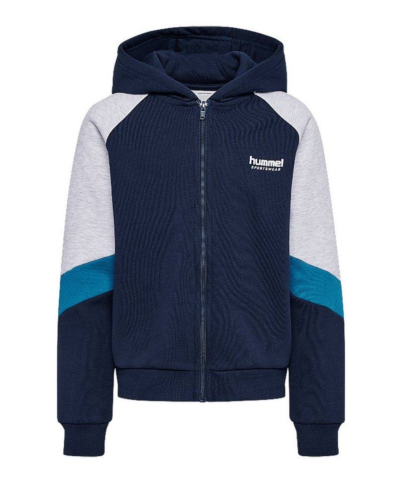 hummel Sweatjacke Hummel Loose Blocked Kapuzenjacke Kids Baumwolle von hummel