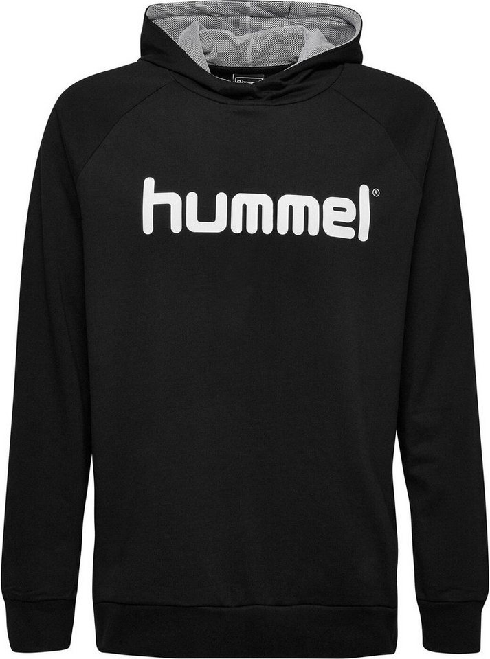 hummel Sweatshirt HMLGO KIDS COTTON LOGO HOODIE BLACK von hummel