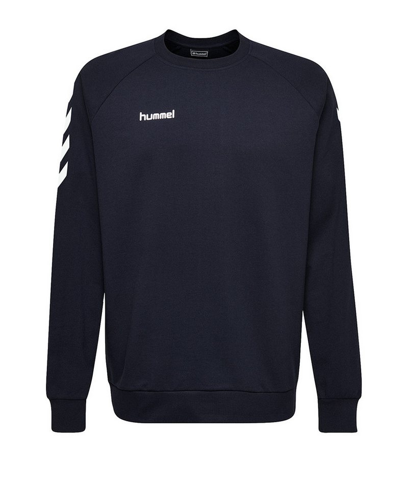 hummel Sweatshirt Hummel Cotton Sweatshirt F9001 Langarm-Shirts Baumwolle von hummel