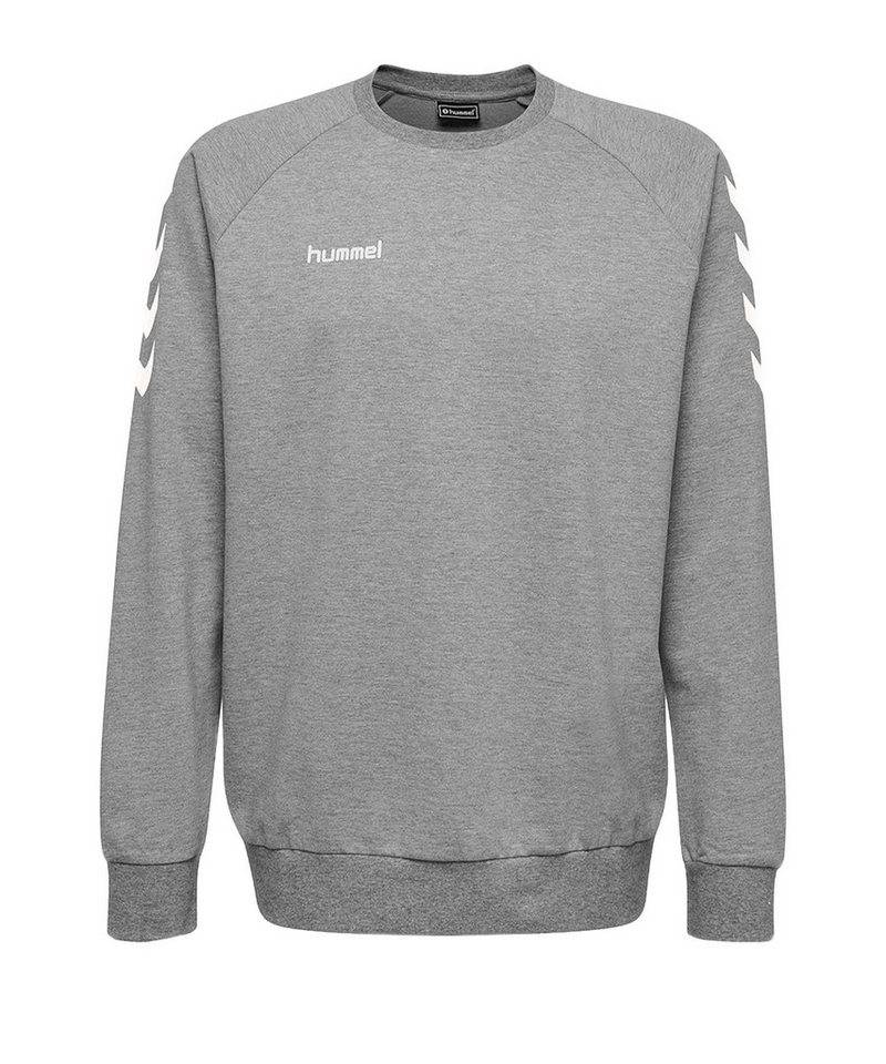 hummel Sweatshirt Hummel Cotton Sweatshirt F9001 Langarm-Shirts Baumwolle von hummel