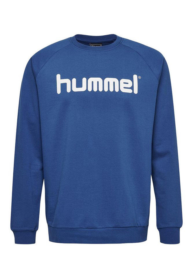 hummel Sweatshirt Logoprint Sport mit Raglanärmel HMLGO COTTON LOGO von hummel