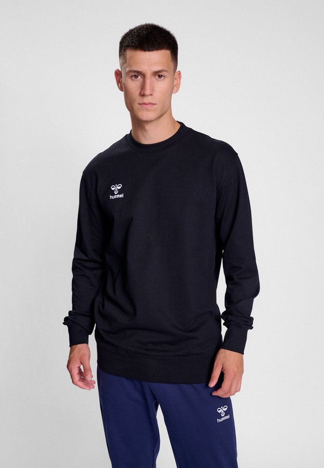 hummel Sweatshirt Regular Fit Sweatstoff Rundhalsausschnitt hmlGO 2.0 SWEATSHIRT von hummel