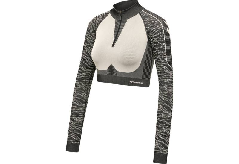 hummel Sweatshirt hmlMT MILA SEAMLESS CROP HALF ZIP – Komfort und Funktionalität vereint von hummel