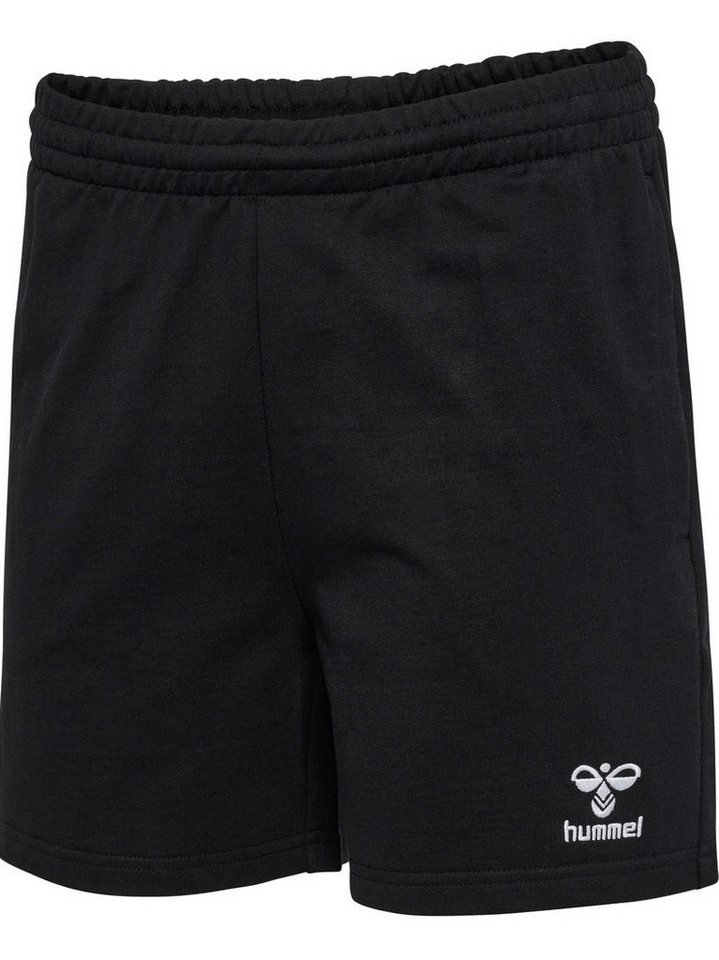 hummel Sweatshorts Freizeithose hmlGO 2.0 (Bio-Baumwolle) kurz schwarz Damen von hummel