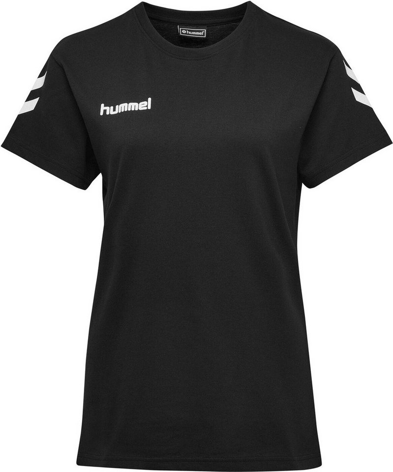 hummel T-Shirt HMLGO COTTON T-SHIRT WOMAN S/S BLACK von hummel