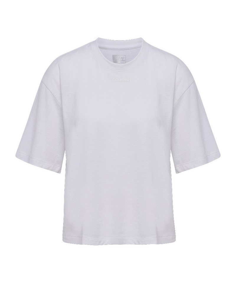 hummel T-Shirt Hummel Mt Vanja Boxy Short T-Shirt Damen Weiß Polyester von hummel