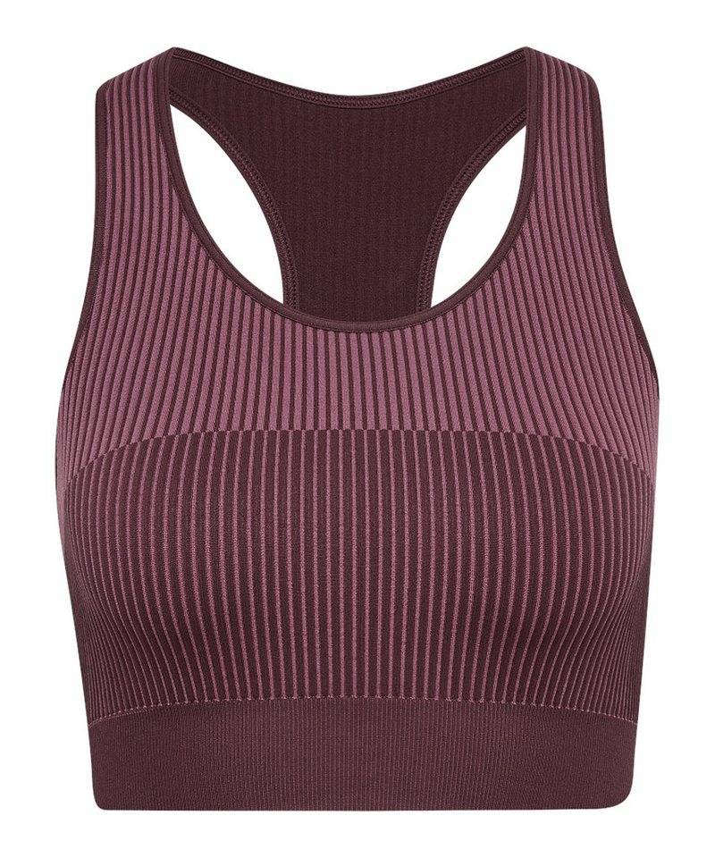 hummel T-Shirt Hummel Yoga Seamless Crop T-Shirt Damen Baumwolle von hummel