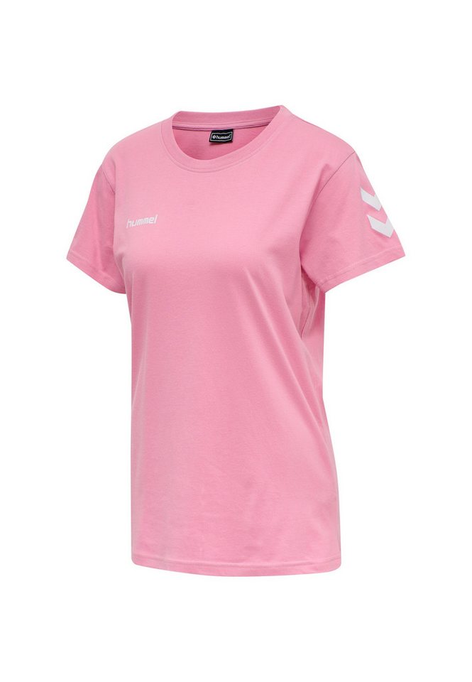 hummel T-Shirt Logo Kurzarm aus Baumwolle HMLGO HMLGO COTTON T-SHIRT WOMAN S/S von hummel