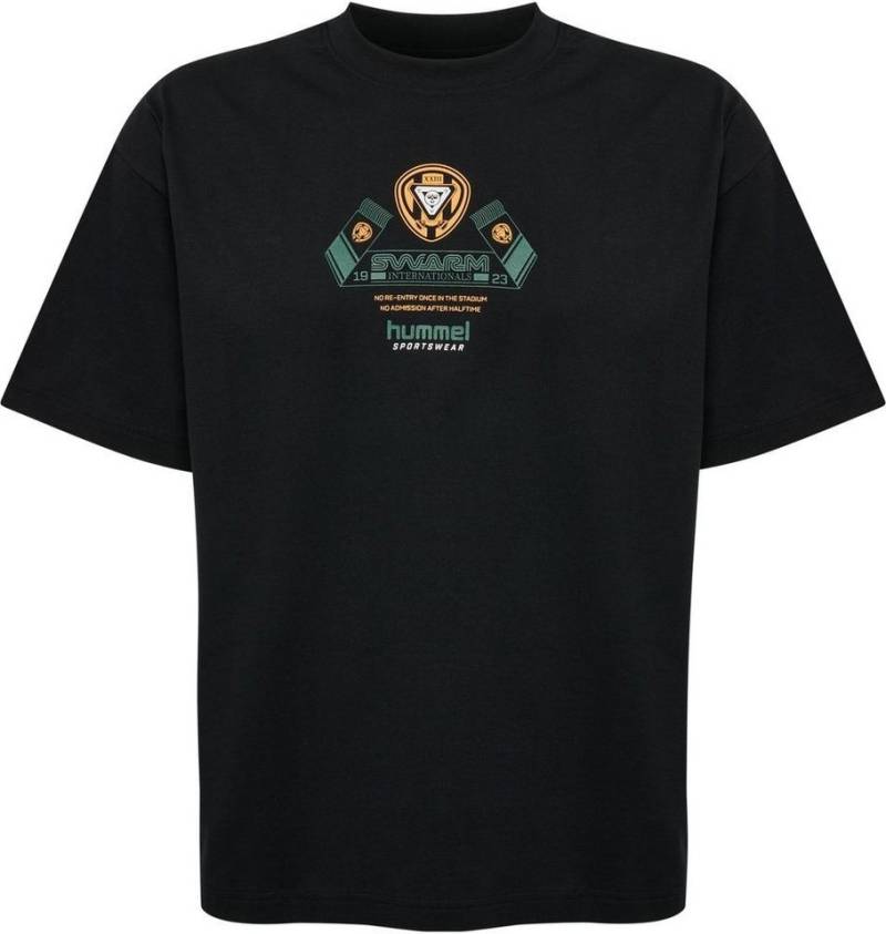 hummel T-Shirt Loose T-Shirt S/S Scarf von hummel