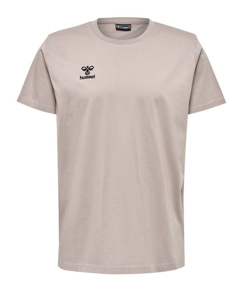 hummel T-Shirt Move Grid T-Shirt Beige default von hummel