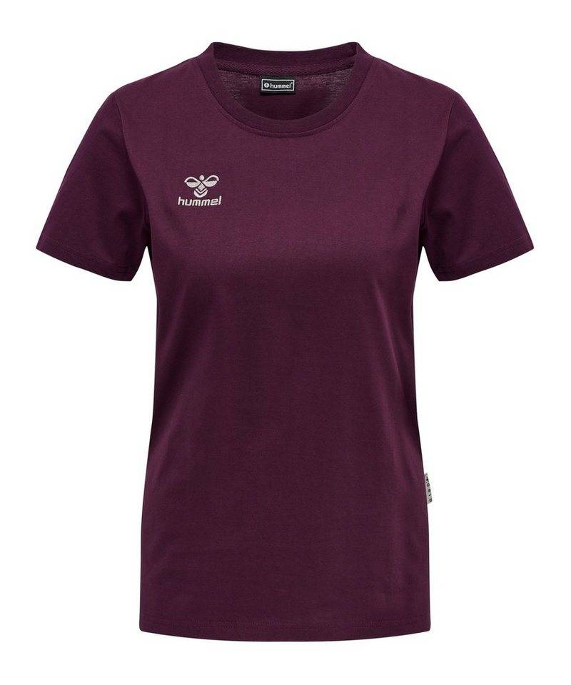 hummel T-Shirt Move Grid T-Shirt Damen default von hummel