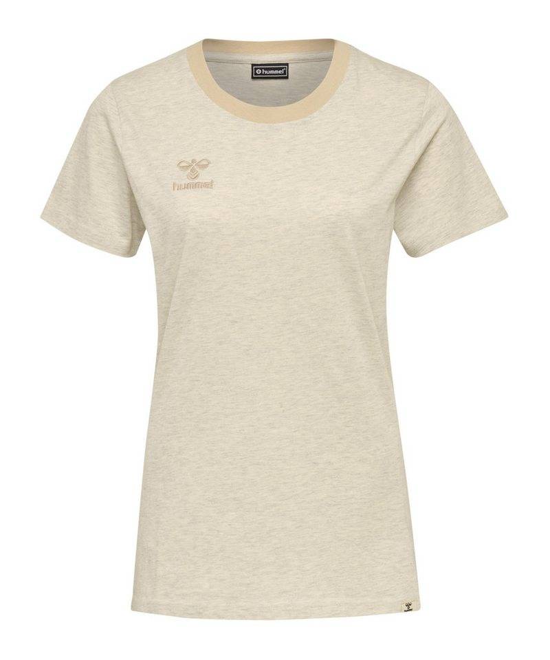 hummel T-Shirt Move T-Shirt Damen Beige F9094 default von hummel