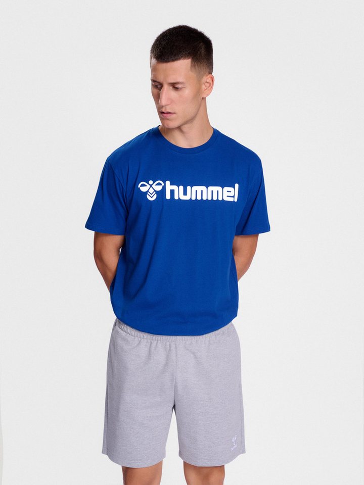 hummel T-Shirt Regular Fit Stretch Rundhalsausschnitt Logo hmlGO 2.0 LOGO T-SHIRT S/S von hummel