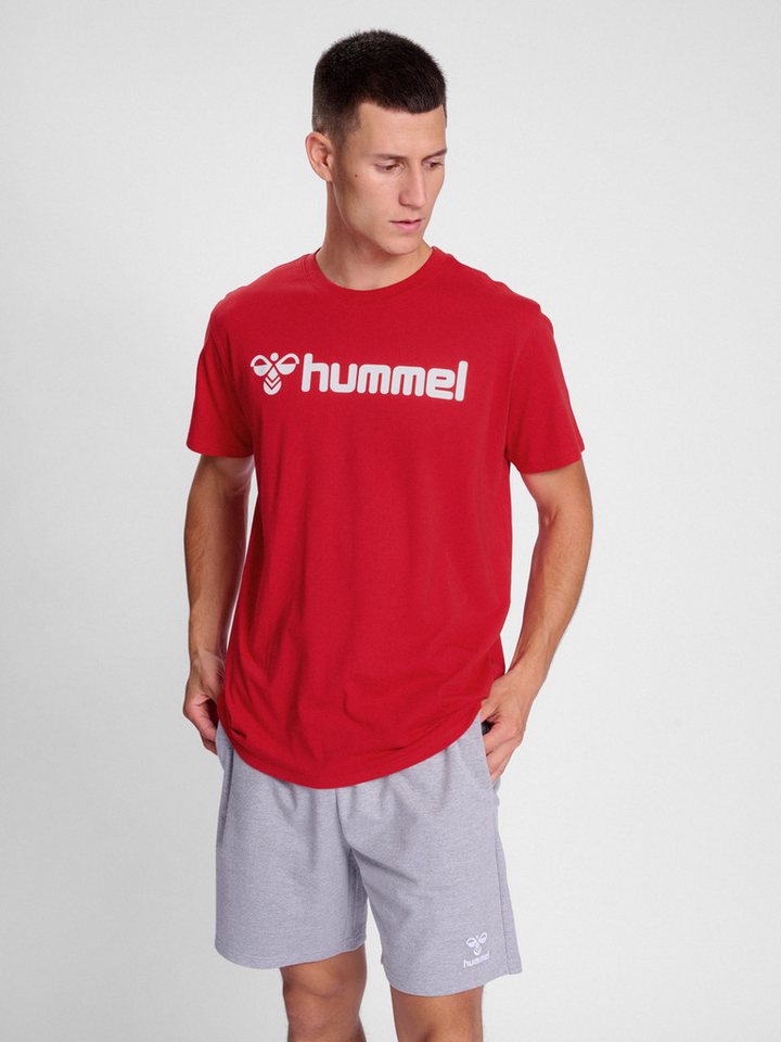 hummel T-Shirt Regular Fit Stretch Rundhalsausschnitt Logo hmlGO 2.0 LOGO T-SHIRT S/S von hummel