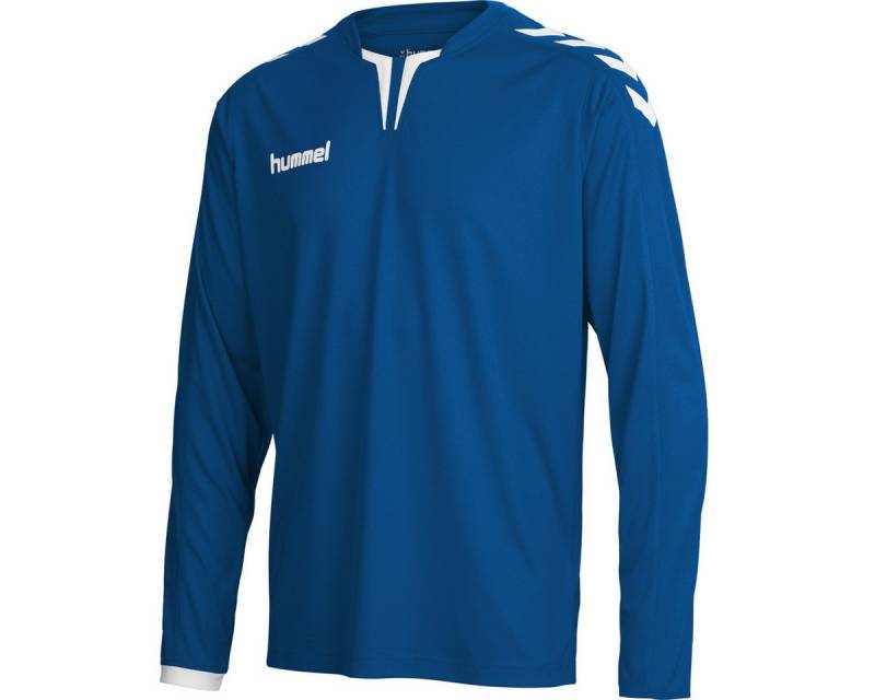 hummel Fußballtrikot Trikot Core LS Poly Jersey Langarm Kinder von hummel