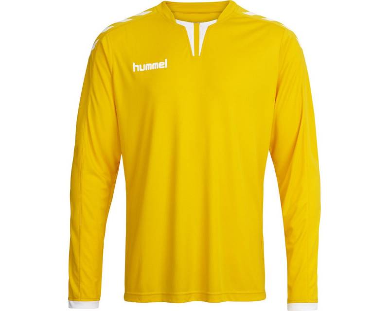 hummel Fußballtrikot Trikot Core LS Poly Jersey Langarm Kinder von hummel