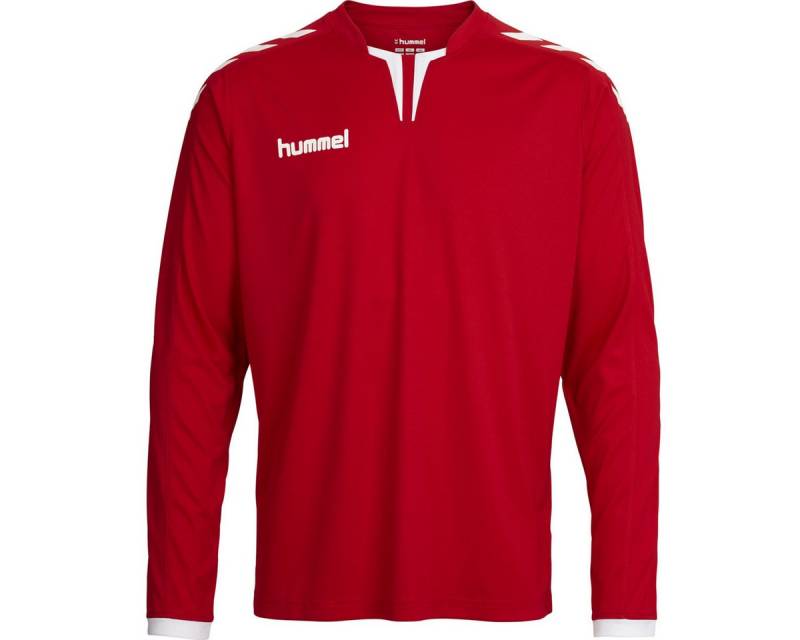 hummel Fußballtrikot Trikot Core LS Poly Jersey Langarm Kinder von hummel