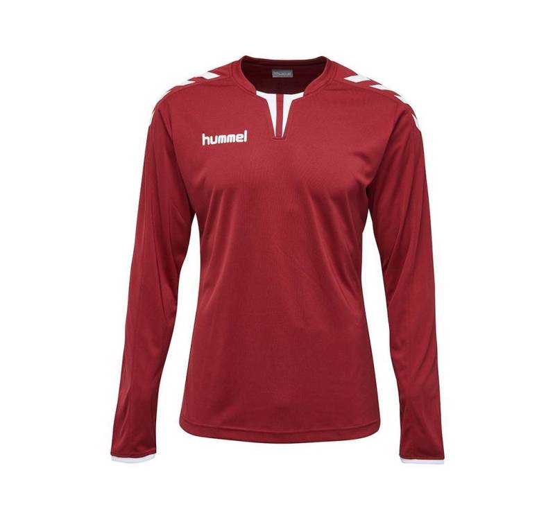 hummel Fußballtrikot Trikot Core LS Poly Jersey Langarm Kinder von hummel