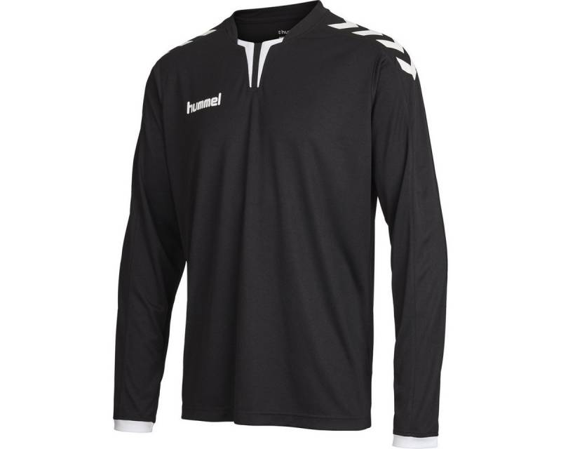 hummel Fußballtrikot Trikot Core LS Poly Jersey Langarm Kinder von hummel