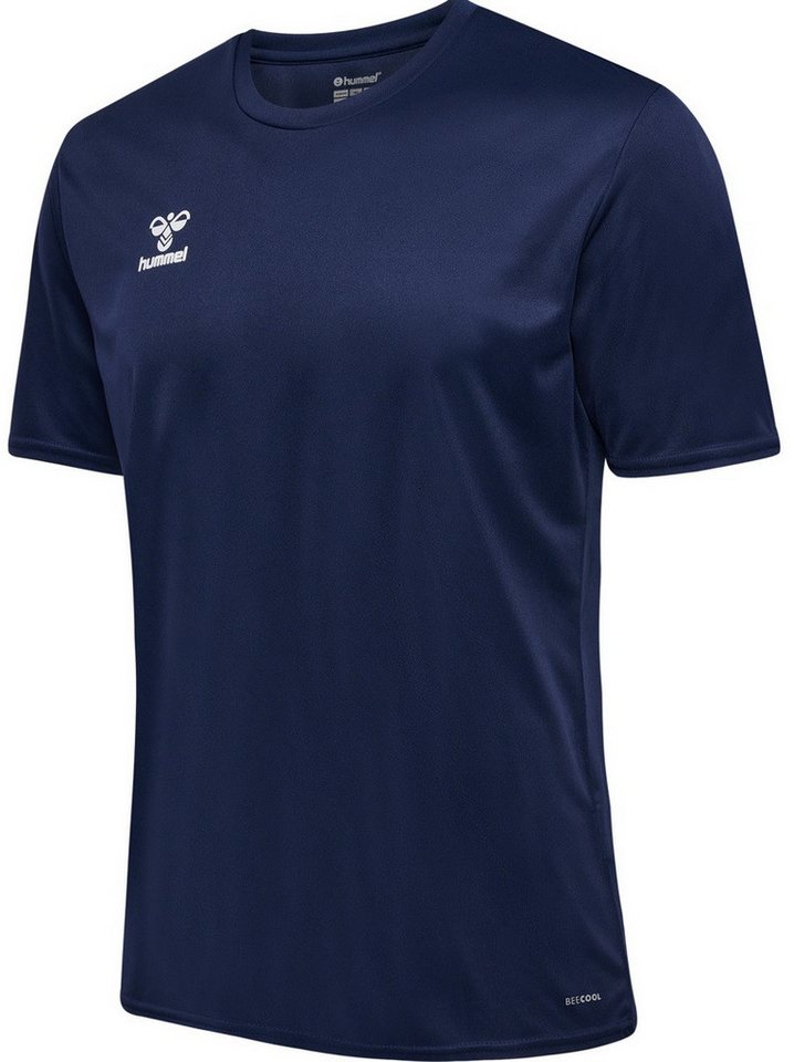 hummel T-Shirt hmlESSENTIAL (100% rec. Polyester) Kurzarm marineblau Herren von hummel