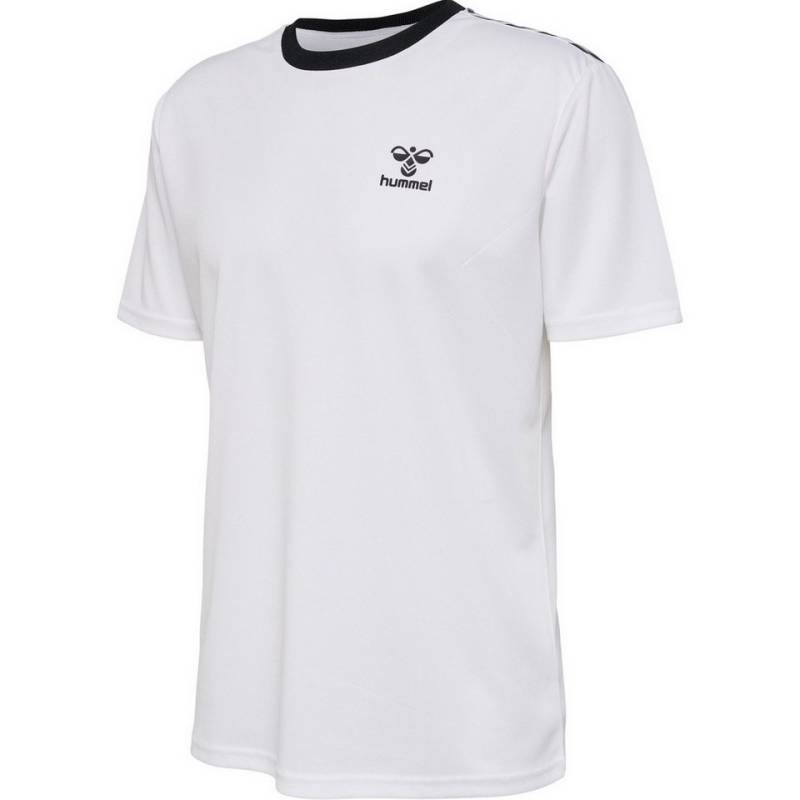 hummel T-Shirt hmlSTALTIC Poly Jersey (Mesh-Material) Kurzarm weiss Herren von hummel
