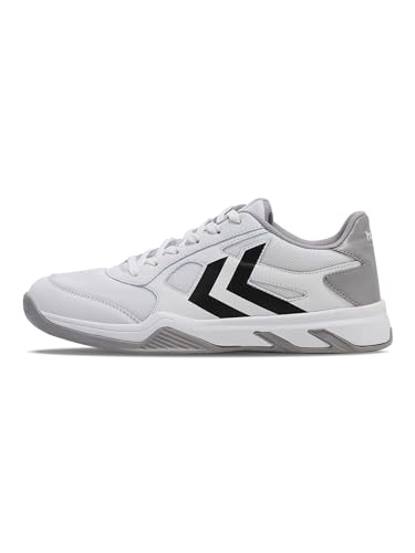 hummel Multisportsschuh Teiwaz Iv Handball Erwachsene White/Grey Größe 4,5 von hummel