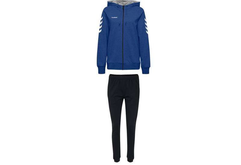 hummel Trainingsanzug Hummel Damen Sweatanzug Go Cotton Zip 204232+204173 von hummel
