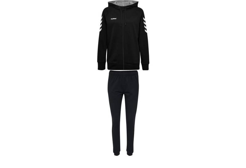hummel Trainingsanzug Hummel Damen Sweatanzug Go Cotton Zip 204232+204173 von hummel