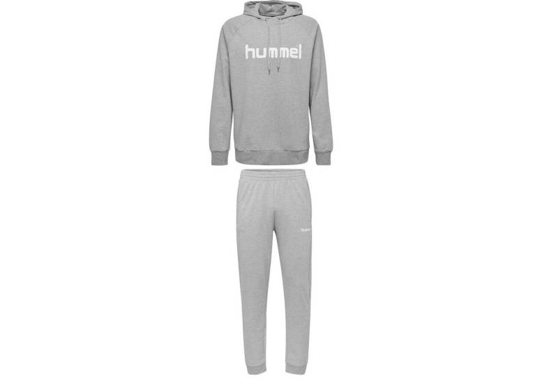 hummel Trainingsanzug Hummel Kinder Sweatanzug Go Cotton Logo 203512+203531 von hummel