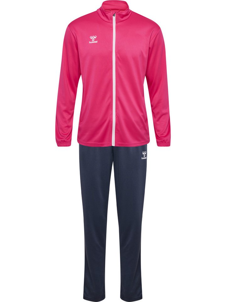 hummel Trainingsanzug hmlLOGO SUIT KIDS RASPBERRY SORBET/OMBRE BLUE von hummel