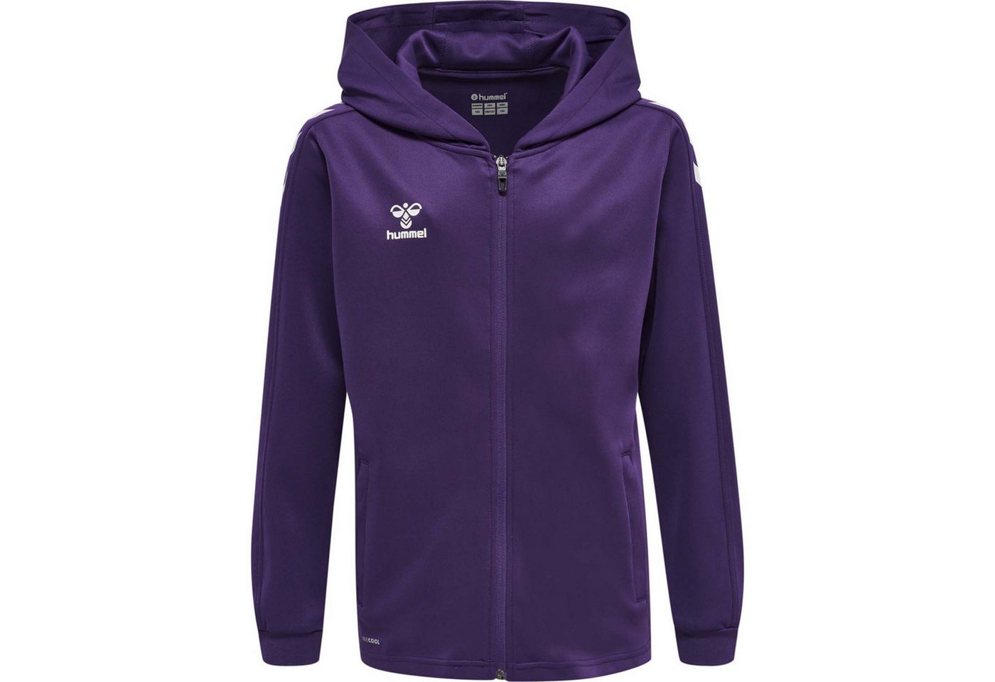 hummel Trainingsjacke Hummel Kinder Kapuzenjacke Core XK Poly Zip Hood Sweat 212651 von hummel