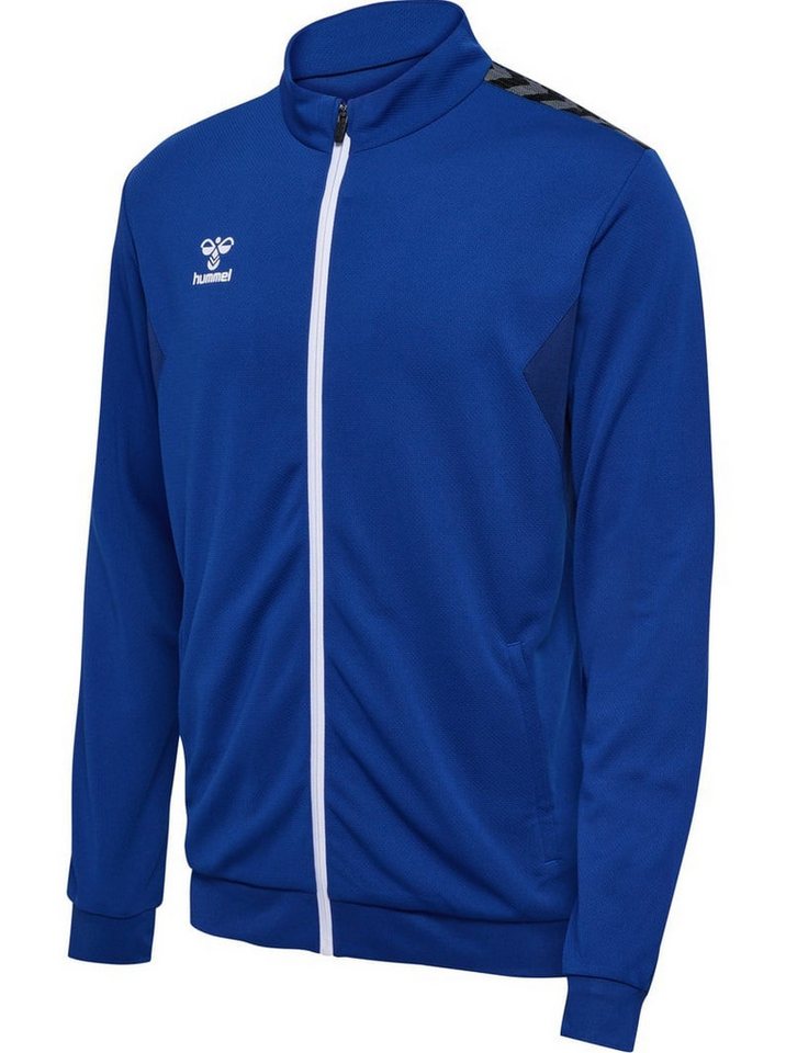 hummel Trainingsjacke hmlAUTHENTIC PL Full-Zip (100% Polyester) dunkelblau Herren von hummel