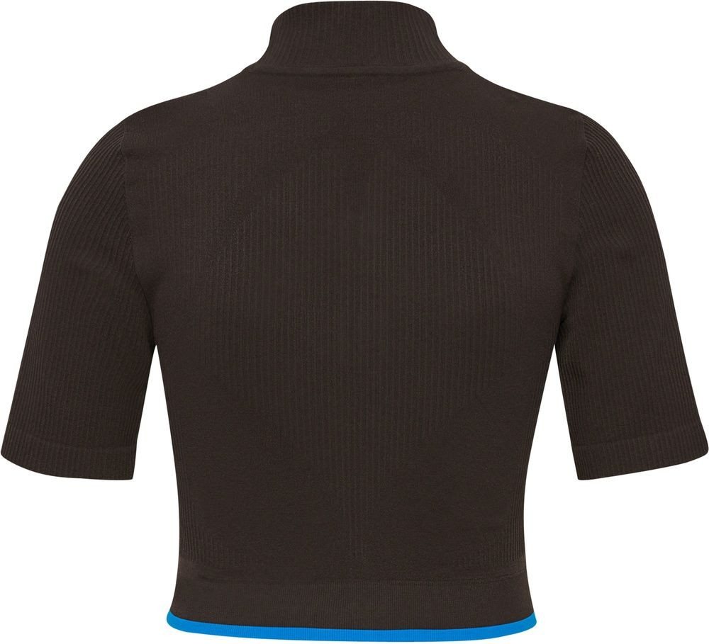 hummel Trainingsshirt Knitted Womens Zip Top von hummel