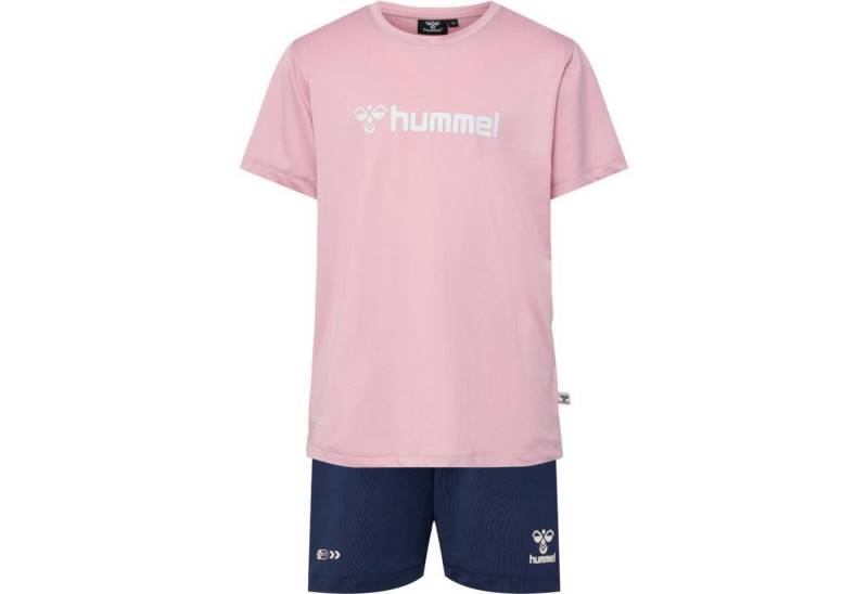 hummel Trainingsshorts Hummel Kinder Shirt + Shorts Set hmlPLAG Shorts Set 218643 von hummel