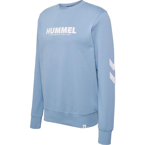 hummel Herren, Unisex Sportsweatshirt Legacy weiß/Rauchblau M von hummel