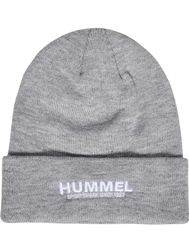 hummel Legacy Core Beanie Grey Melange von hummel