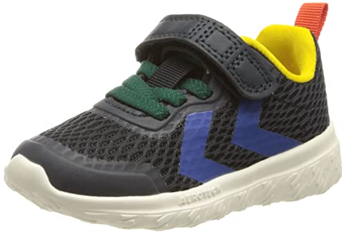 hummel Unisex Baby ACTUS RECYCLEDC Infant Sneaker, Black IRIS, 21 EU von hummel