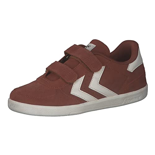 hummel Victory Suede Unisex Kinder Athleisure Sneaker Klettverschluss von hummel