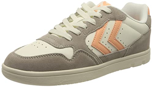 Hummel Unisex Camden Mixed Sneaker, Marshmallow Silver Cloud, 36 EU von hummel