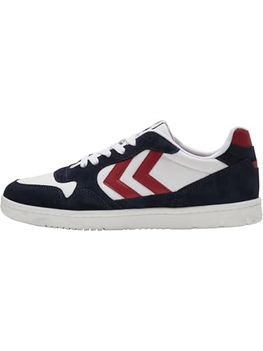 Hummel Unisex Camden Mixed Sneaker, White Red Navy, 36 EU von hummel