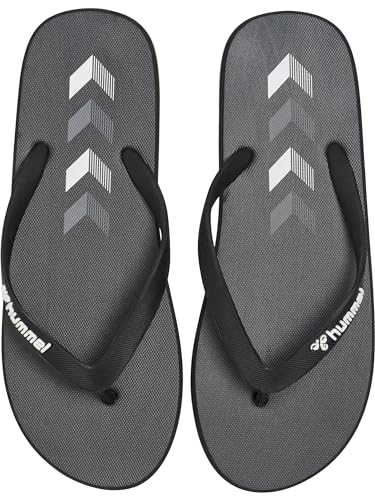 hummel Unisex Chevron Flip Flop Sandale Niedrig, Schwarz, 37 EU von hummel