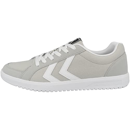 hummel Unisex-Erwachsene Deuce Court Canvas Sneaker, Grey,36 EU von hummel