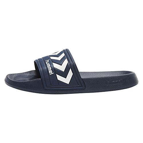 Hummel Unisex Larsen Slipper Dusch- & Badeschuhe, Dress Blue White, 38 EU von hummel
